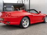 Second-hand Ferrari 550 485 CP (356 kW) 2001 Roșu Cabrio