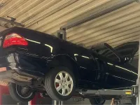 Gebraucht Mercedes CLK230 197 PS (144 kW) 2001 Blau Cabrio