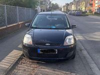 Gebraucht Ford Fiesta Ambiente 69 PS (50 kW) 2008 Schwarz Kleinwagen