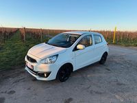 Gebraucht Mitsubishi Space Star Basis 71 PS (52 kW) 2019 Weiß Kleinwagen