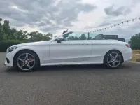Gebraucht Mercedes C180 AMG 156 PS (114 kW) 2016 Weiß Cabrio