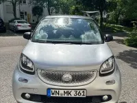 Gebraucht Smart ForFour Passion 71 PS (52 kW) 2016 Silber Kleinwagen
