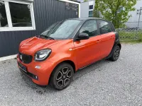 Używany Smart ForFour 71 KM (52 kW) 2017 Czarny Hatchback