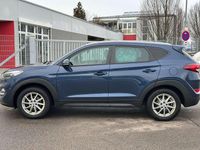 Gebraucht Hyundai Tucson 132 PS (97 kW) 2016 Blau SUV