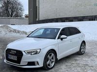 Gebraucht Audi A3 Sportback Design 110 PS (80 kW) 2018 Weiß Kleinwagen