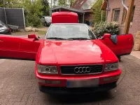Gebraucht Audi 80 118 PS (86 kW) 1996 Rot Cabrio