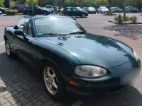 Gebraucht Mazda MX5 146 PS (107 kW) 2000 Grün Cabrio