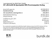 gebraucht BMW iX1 eDrive20 M-Sportpaket RFK Premiumpaket Kmfzg