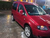 Gebraucht VW Caddy 105 PS (77 kW) 2005 Rot Van / Kleinbus