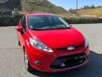 Gebraucht Ford Fiesta Trend 60 PS (44 kW) 2009 Rot Limousine