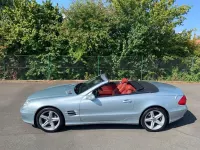 Gebraucht Mercedes SL500 306 PS (225 kW) 2002 Silber Cabrio