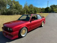 Gebraucht BMW 325 122 PS (89 kW) 1986 Rot Limousine