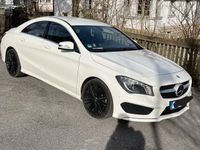 gebraucht Mercedes CLA250 AMG Line weiß