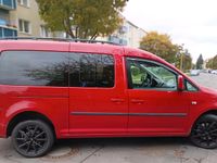 Usata VW Caddy Maxi 140 CV (102 kW) 2012 Rosso Monovolume