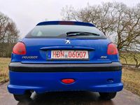 Gebraucht Peugeot 206 60 PS (44 kW) 2003 Blau Kleinwagen