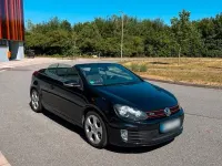 Gebraucht VW Golf Cabriolet GTI 211 PS (155 kW) 2015 Schwarz Cabrio