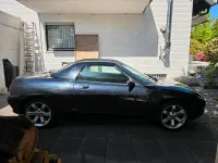 Używany MG F 120 KM (88 kW) 2001 Czarny Kabriolet