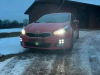 Brugt Kia Ceed 136 HK (100 kW) 2015 Rød Hatchback