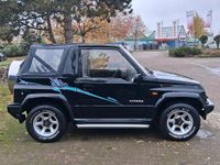 Gebraucht Suzuki Vitara 86 PS (63 kW) 1994 Schwarz Cabrio