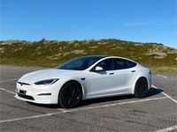 Used Tesla Model S Plaid 759 kW (1033 HP) 2023 White Hatchback