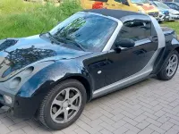 Usata Smart Roadster 82 CV (60 kW) 2003 Nero Cabrio