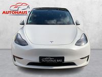 Gebraucht Tesla Model Y Long Range AWD 378 kW (514 PS) 2022 Pearl white multi coat SUV