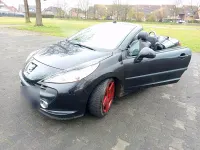 Gebraucht Peugeot 207 CC 115 PS (84 kW) 2007 Schwarz Cabrio