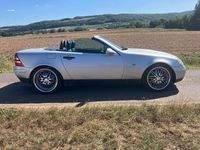 Gebraucht Mercedes SLK230 193 PS (141 kW) 1997 Silber Cabrio