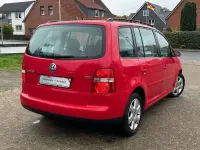Gebraucht VW Touran Goal 105 PS (77 kW) 2007 Tornadorot Van / Kleinbus