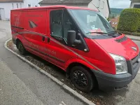 Używany Ford Transit 86 KM (63 kW) 2008 Czerwony Minivan