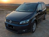 Gebraucht VW Touran Highline 140 PS (102 kW) 2015 Blau Van / Kleinbus