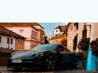Gebraucht Porsche Taycan 382 kW (520 PS) 2021 Schwarz Limousine