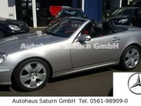 Gebraucht Mercedes SLK320 218 PS (160 kW) 2000 Silber metallic Cabrio