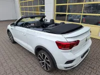 Gebraucht VW T-Roc Cabriolet R-line 150 PS (110 kW) 2021 Weiß Cabrio