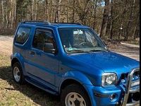 Gebraucht Suzuki Jimny 82 PS (60 kW) 2002 Blau SUV