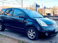 Gebraucht Nissan Note 88 PS (64 kW) 2007 Schwarz Kleinwagen