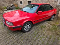 Gebraucht Audi 80 150 PS (110 kW) 1994 Rot Limousine