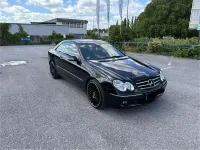 Gebraucht Mercedes CLK200 184 PS (135 kW) 2009 Schwarz Coupé