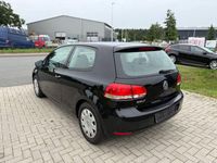 Gebraucht VW Golf VI Trendline 80 PS (58 kW) 2009 Schwarz Kleinwagen