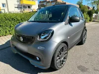 Occasion Smart ForTwo Cabrio Brabus 90 ch (66 kW) 2017 Gris Cabriolet