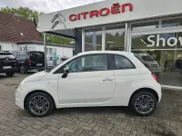 Gebraucht Fiat 500 Pop Star 69 PS (50 kW) 2019 Weiß Kleinwagen