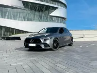Gebraucht Mercedes A200 AMG line 164 PS (120 kW) 2018 Braun Limousine