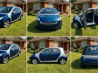 Gebraucht Smart ForFour 95 PS (69 kW) 2004 Blau Kleinwagen