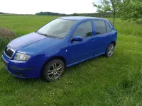 Brugt Skoda Fabia Ambiente 54 HK (39 kW) 2006 Blå Sedan