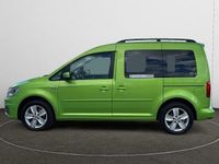 Usata VW Caddy Comfortline 131 CV (96 kW) 2019 Verde Monovolume
