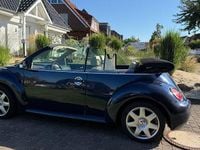 Gebraucht VW New Beetle Cabriolet 101 PS (74 kW) 2004 Blau Cabrio