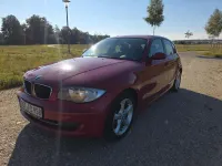Gebraucht BMW 116 122 PS (89 kW) 2008 Rot Kleinwagen