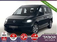 Neu VW Caddy Maxi 102 PS (75 kW) 2025 Schwarz (deep black perleffekt) Van / Kleinbus