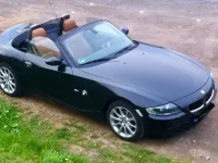 Gebraucht BMW Z4 Sport Line 150 PS (110 kW) 2006 Schwarz Cabrio