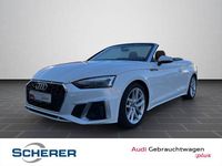 Gebraucht Audi A5 Cabriolet S-Line 204 PS (150 kW) 2022 Ibisweiß/verdeck grau Cabrio